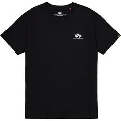 Alpha Industries  T-Shirts & Poloshirts Basic T-Shirt SL - black  in Schwarz, EU XS