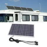 8v 15w Hocheffizientes Monokristallines Tragbares Solarpanel Mit Usb-gleichstrom-akkuladekit Für Auto Und Camping