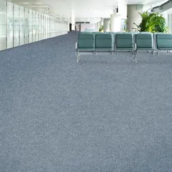 Teppichboden MY HOME "Malta", grau, B:200cm H:3mm L:300cm, Kunstfaser, Teppiche, verschiedene Farben & Größen, Polypropylen, Nadelfilz