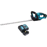Makita Makita, DUH 607 SM Akku Heckenschere 18 V 60 cm + 1x Akku 4,0 Ah + Ladegerät