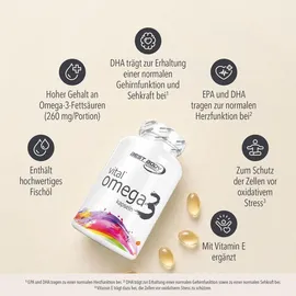 Best Body Vital Omega 3 Kapseln 120 St.