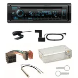 Kenwood KDC-BT950DAB Bluetooth DAB CD Einbauset für Seat Ibiza 6L Arosa Cordoba