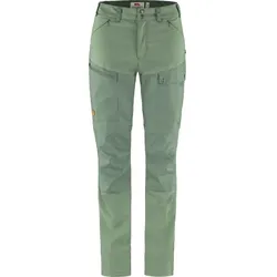Fjällräven Abisko Midsummer Zip Off Damen Wanderhose jade green patina 40