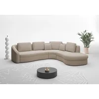 sit&more Ecksofa »Jazz L-Form«, In weiteren Größen erhältlich beige