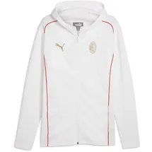 Puma ACM Casuals Hooded Jacket puma white/for all time red S