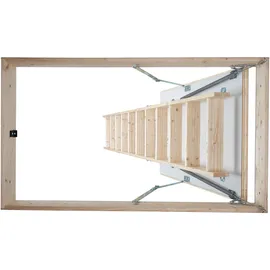 DOLLE Bodentreppe Pur Fichte isoliert 120 x 70 cm