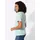 Casual Looks Print-Shirt Blau 44