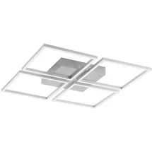 ETC Shop LED Deckenlampe 31W 52,5 x 5,3 cm grau