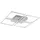 ETC Shop LED Deckenlampe 31W 52,5 x 5,3 cm grau
