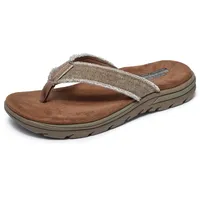 Skechers Herren Bosnien Leichtathletik-Schuh, Hautfarben, 39.5 EU - 39.5 EU