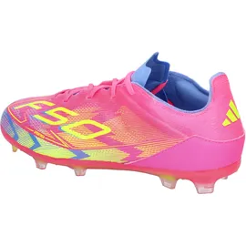 adidas Kinder Fussballschuhe F50 PRO FG J JH6415 36 2/3 - Lucid Pink/Lucid Lemon/Blue - 36 2/3