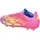 adidas Kinder Fussballschuhe F50 PRO FG J JH6415 36 2/3 - Lucid Pink/Lucid Lemon/Blue - 36 2/3