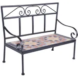 Garden Pleasure Blumenbank Pular - Schwarz, Beige, Braun