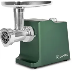 Landig Fleischwolf W50 jagdgrün Küchenwolf 50kg/h + Schlesinger