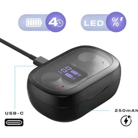 Avizar BT5.3 In-Ears Schwarz