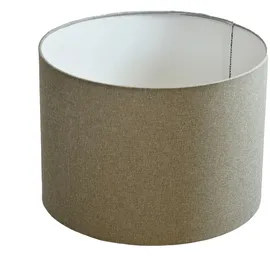 B & S Lampenschirm Zylinder grau 25x25x18cm