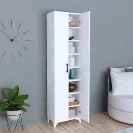 [en.casa] Strömsund 177,5 x 48,5 x 32 cm Weiß