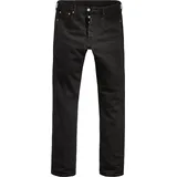 Levis Levi's 501 Jeans Original Fit in Black-W36 - Herren Straight mit Markenlabel Gr. 36 Länge 30, schwarz