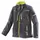 Terrax Workwear Arbeitsjacke Softshelljacke - Zweifarbige Berufsjacke mit vielen Taschen in Schwarz-Limette Größe 3XL