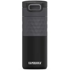 Kambukka Isolierflasche schwarz 0,5 l