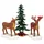 Lemax 32725 Weihnachtsdorf Figur Mr & Mrs Moose