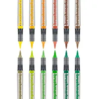 KARIN Marker Brushmarker PRO Sun & Tree Colours, 12 Farben