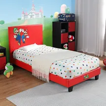 X Rocker Super Mario Bros - Gaming Bed In A Box - Red