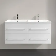 Villeroy & Boch Waschtischunterschrank 4 Auszüge 118 x 51,4 x 48 cm Weiß