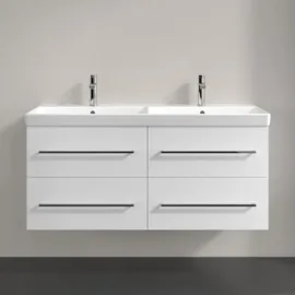 Villeroy & Boch Waschtischunterschrank 4 Auszüge 118 x 51,4 x 48 cm Weiß