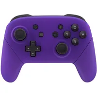 ExtremeRate Griff Hülle Set für Switch Pro Controller Lila Nintendo Switch