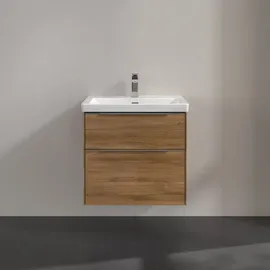 Villeroy & Boch Waschtischunterschrank 2 Auszüge 62,2 x 57,6 x 0 cm Weiß