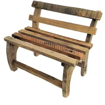 Spetebo Blumenbank 32 x 27 x 21 cm Braun