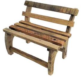 Spetebo Blumenbank 32 x 27 x 21 cm Braun