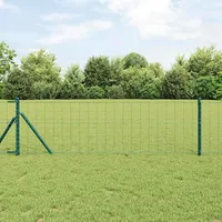 vidaXL Zaunlatte 0,6 x 50 m Grün/Eisen