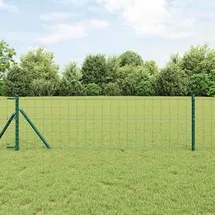 vidaXL Zaunlatte 0,6 x 50 m Grün/Eisen