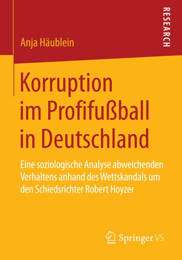 Korruption Im Profifußball In Deutschland - Anja Häublein  Kartoniert (TB)