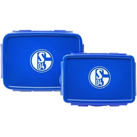 Trade Con FC Schalke 04 Brotdosen 2er Set blau