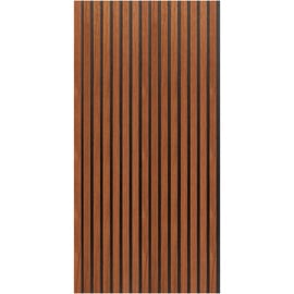 [neu.holz] Akustik Wandpaneel Vang Teak 8,64m2