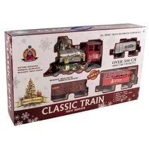 Spetebo Weihnachtszug Mit Beleuchtung 24-teilig mehrfarbig