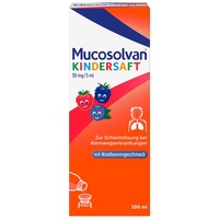 Mucosolvan MUCOSOLVAN Kindersaft 30 mg/5 ml, 100 ml, Hustenlöser mit Ambroxol Husten & Bronchitis 0.1 l