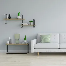 Relaxdays Tischlampe Grün