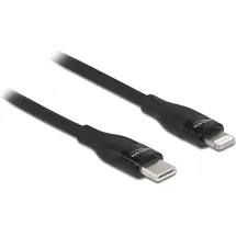 DeLock USB-C auf Lightning 0,5 m Schwarz
