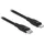 DeLock USB-C auf Lightning 0,5 m Schwarz