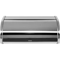 Brabantia Klappbrotkasten Front rund, Stahl glänzend