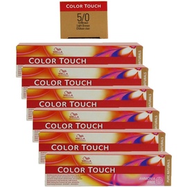 Wella Color Touch Pure Naturals 5/0 hellbraun 60 ml