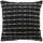 Douceur d'intérieur Zierkissen 45 x 45 cm Schwarz