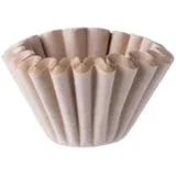 50 Stück Zellstoffkuchen-Kaffeefilter, 50 g, schüsselförmig, handgeschöpftes Papier, runder Kaffeefilter Juwel Bioflow Filter Zubehör