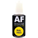 Alex Flittner Designs Lackstift RAL 1023 VERKEHRSGELB glänzend 20ml Reparaturstift Acryl Retuschierlack Reparaturlack Holz Metall Möbel Bad