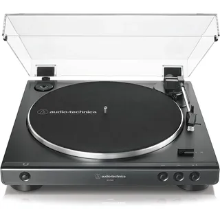 Audio-Technica LP60XBK Vollautomatischer Stereo-plattenspieler mit Riemenantrieb Schwarz