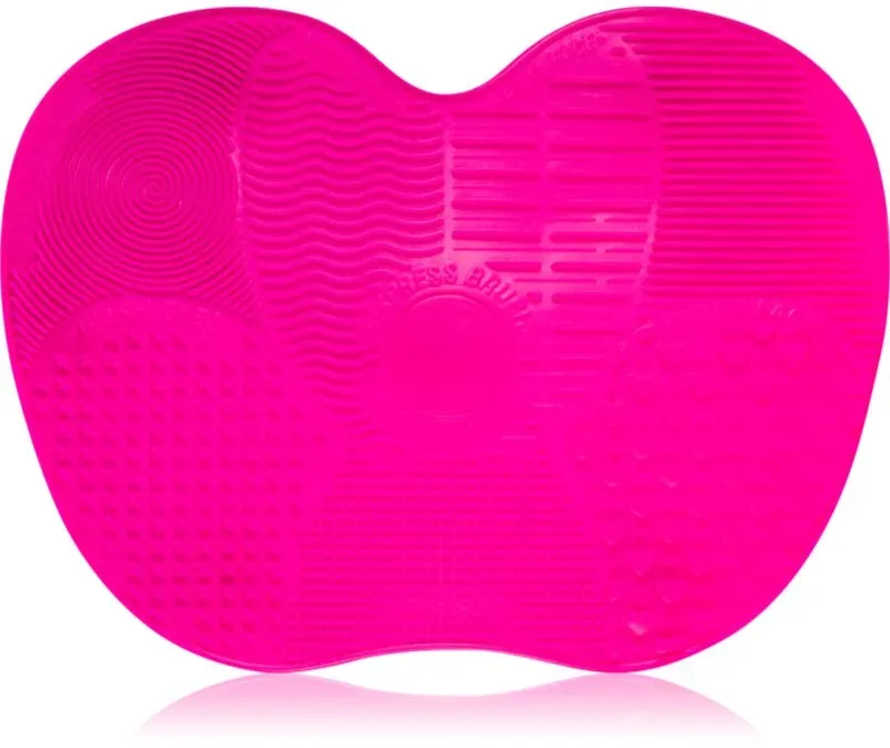 Lash Brow Silicone Make-up Brush Wash Matte Pink Reinigungsmatte für Pinsel Größe XL 1 St.